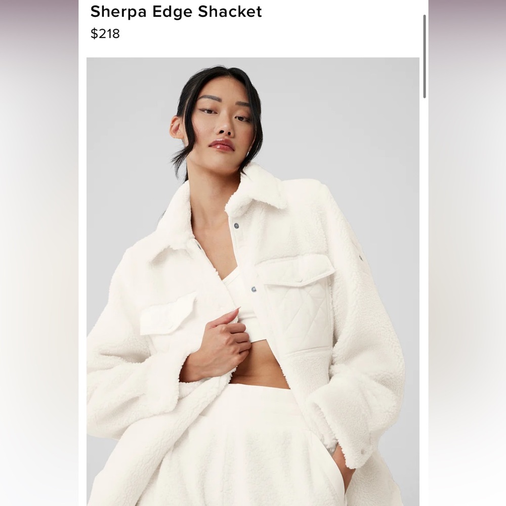 Alo Sherpa Edge Shacket
